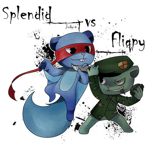 Epic Battle Between Splendid And Flippy