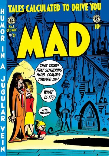 Mad Magazine 001 002 1952 Mad Comics Mad Magazine Free Download