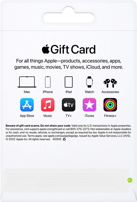 Apple Gift Card App Store Apple Music Itunes Iphone Ipad