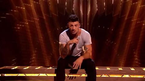the x factor uk 2014 live week 1 jake quickenden sings robbie williams shes the one youtube