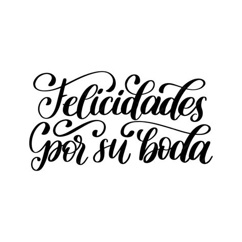 Premium Vector Felicidades Por Su Boda Translated From Spanish