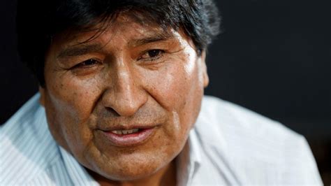 El Expresidente Evo Morales Durante La Entrevista Con Efe