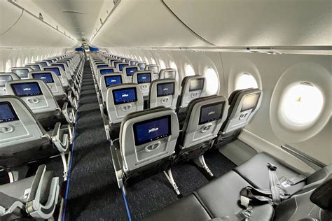 First Look Inside Jetblues Swanky New Airbus A220 The Points Guy
