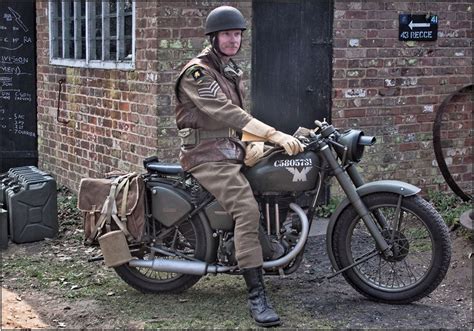 43rd Recce Despatch Rider Military Motorcycle Classic Motorcycles