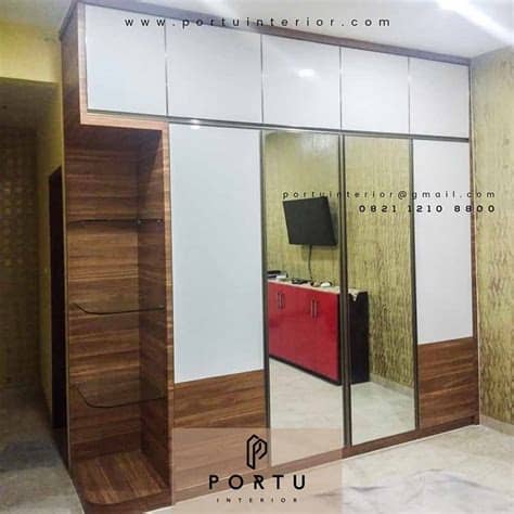 Berikut adalah beberapa model lemari pakaian yang dapat anda jadikan referensi dalam membeli lemari. design lemari pakaian sliding minimalis letter i - Portu ...