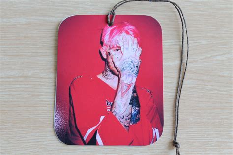 Lil Peep Car Air Freshener Ambientador De Aire Perfumado Etsy