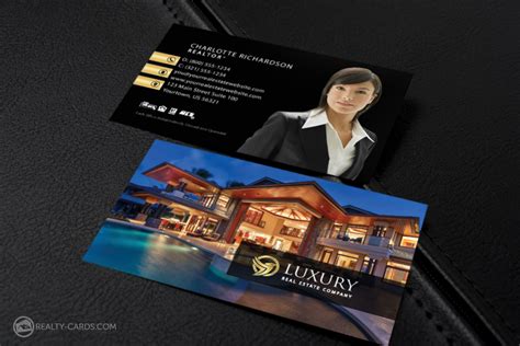 Real Estate Agent Business Cards Custom Templates Realty Cards