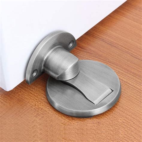 Buy Magnetic Door Stopmagnetic Door Stopper Brushed Satin Nickelfloor