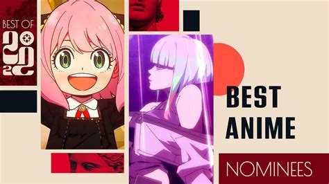 The Best Anime Series Of 2022 Nominees Trendradars