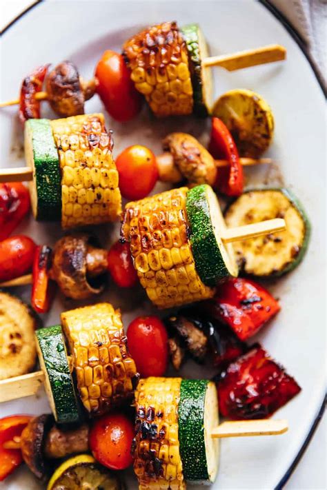Grilled Vegetable Kabobs Yummy Recipe