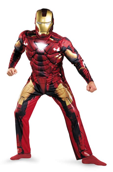 Iron Man 2 Classic Muscle Adult Halloween Costume On Popscreen