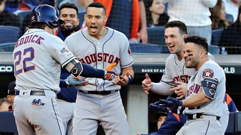 Mlb Playoffs Daily Houston Astros Look To Seize Control Of Alcs