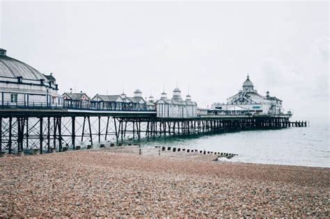 Eastbourne pier itself has stood for some 144 years. The hotel owner restored the damaged pier but angered ...