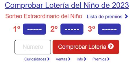 Lotería Del Niño 2023 Cómo Comprobar Online Y En El Móvil