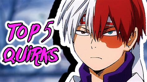 Class 1 A Top 5 Best Quirks My Hero Academia 249 Youtube