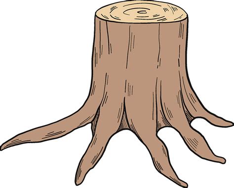 Tree Stump Clipart Free Download Transparent Png Creazilla Images And
