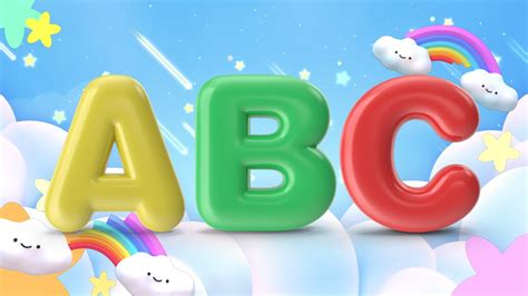 Learn Abc Colorful Letters English Alphabet Names