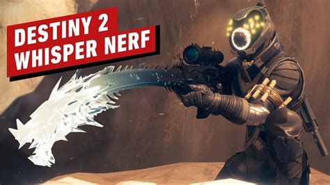 Destiny Is Nerfing The Best Weapon In The Game Whisper Of The Worm