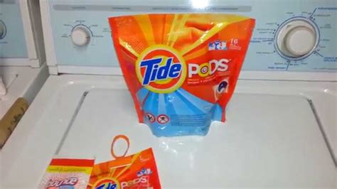 A lot of people got mad at tide because their pods look like candy (kinda) to little kids who got sick off of eating them. Help how many Tide Pods do you put in large load? - YouTube