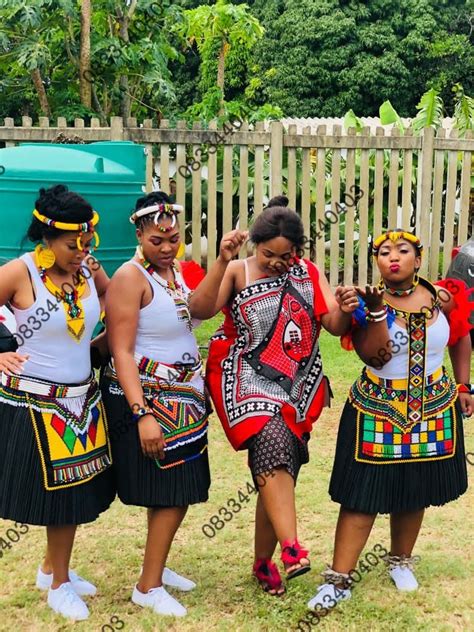 clipkulture zulu maiden in traditional attire for umemulo chegos pl