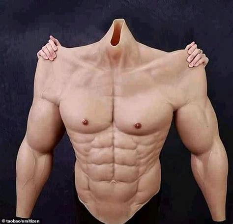 Muscular Body Costume Gives Men The Appearance Of Looking Ripped