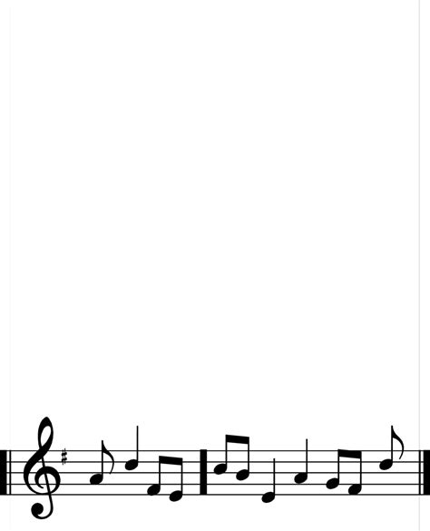 Music Notes Border Clipart