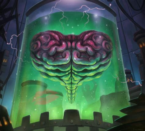 Brain In A Jar Working On Illustrating For Wotc Some Day Hopefully