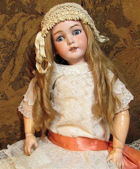 26 Antique German Doll Simon Halbig Dep 1039 French Market Fully