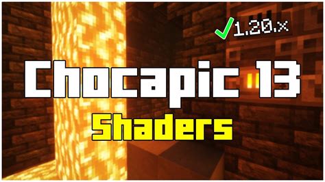 How To Install Chocapic 13 Shaders In Minecraft 1204 → 1203 Youtube