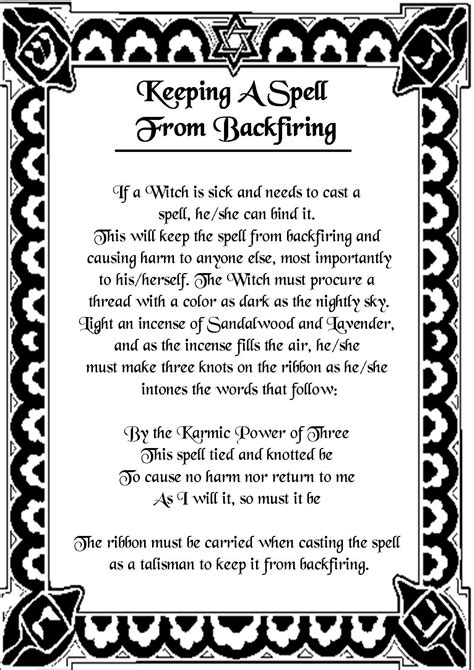 Spell Book Printable