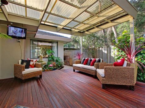 Outdoor Living Design With Deck From A Real Australian