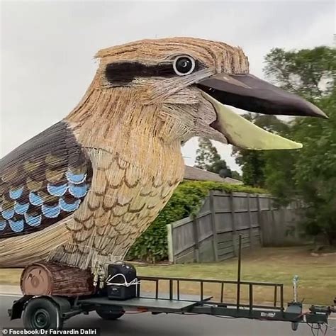 Gigantic Laughing Kookaburra Built During Coronavirus
