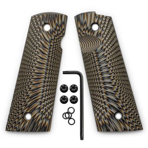 Cool Hand 1911 G10 Grips Screws Included Magwell Cut Full Size