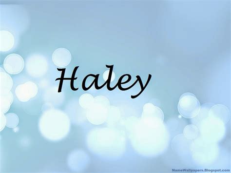 Haley Name Wallpapers Haley ~ Name Wallpaper Urdu Name Meaning Name Images Logo Signature