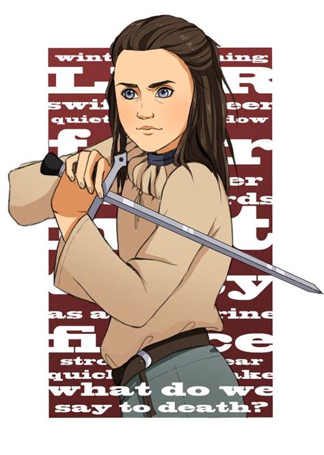 Arya Stark Of Winterfell By Chloeeh On DeviantArt Arya Stark Art