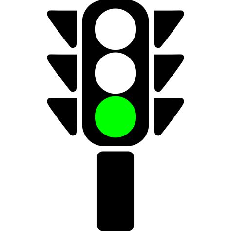 Traffic Semaphore Green Light Png Svg Clip Art For Web Download Clip