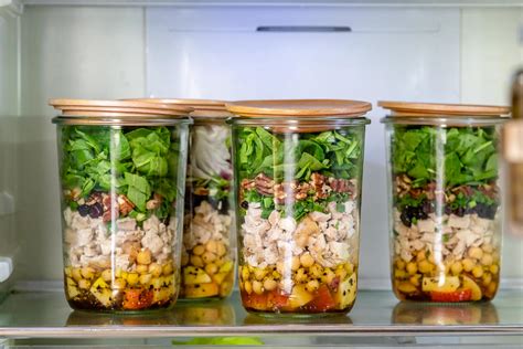 Leftover Turkey Mason Jar Salads Great For Meal Prep Clean Food Crush