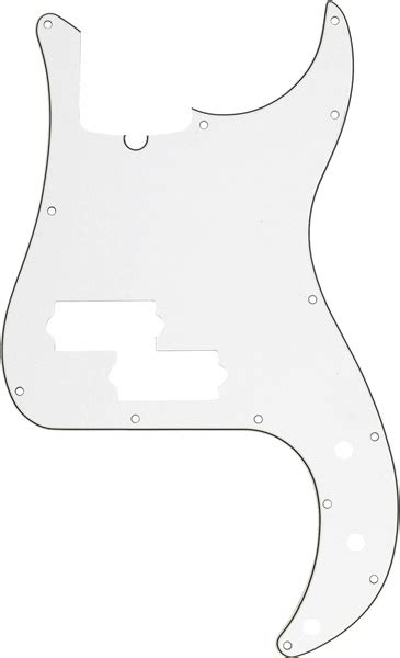 Fender Pickguard Precision Bass 13 Hole Mount With Truss Rod Notch