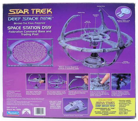 Star Trek Deep Space Nine Space Station Ds9 Playmates No 6251