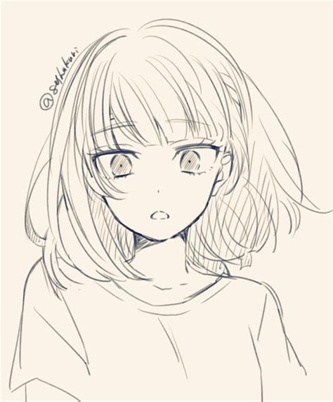 List 96 Wallpaper Anime Girl Short Hair Drawing Updated 102023