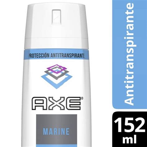 Desodorante Antitranspirantes Axe Marine En Aerosol X 152 Ml Axe