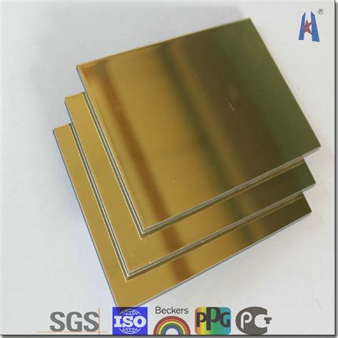 Megabond Silver Surface Acp Aluminum Cladding China Aluminium
