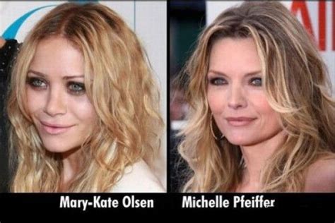 Michelle Pfeiffer Celebrity Look Alike Mary Kate Olsen Celebs