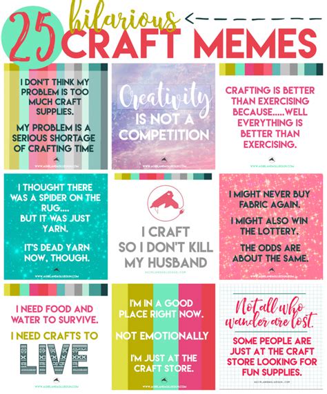 Funny Craft Memesround 3 Crafting Quotes Funny Craft Memes Art