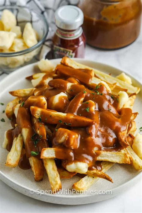 Home Made Poutine Spend With Pennies