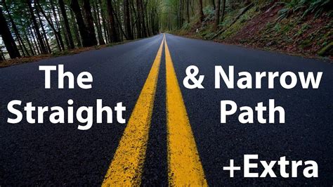 Drive straight on till you reach the traffic lights and then turn left. The Straight and Narrow Way of Jesus + Live Q&A and ...