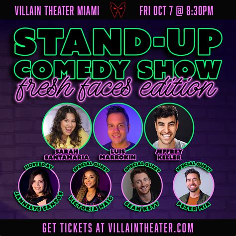 Fresh Faces Stand Up Comedy Show — Villain Theater