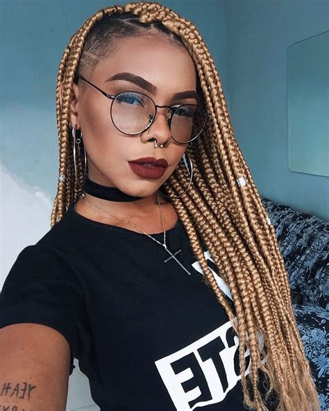Box Braids With Shaved Sides 21 Stylish Ways To Rock The Look Braids