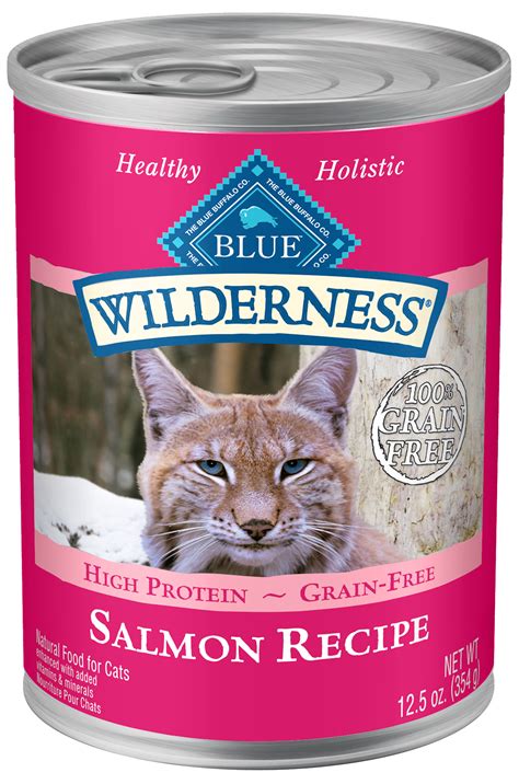 Learn more about our products. Blue Buffalo Wilderness Salmon High Protein Grain Free Wet ...