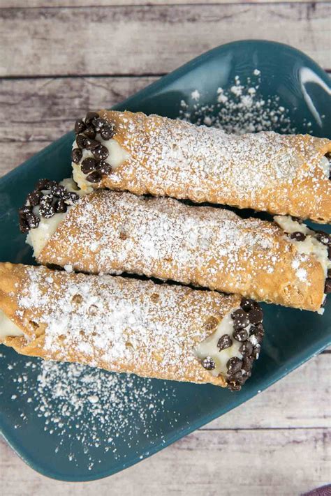homemade cannoli recipe traditional cannoli with deep fried shells an a smooth ricotta filling